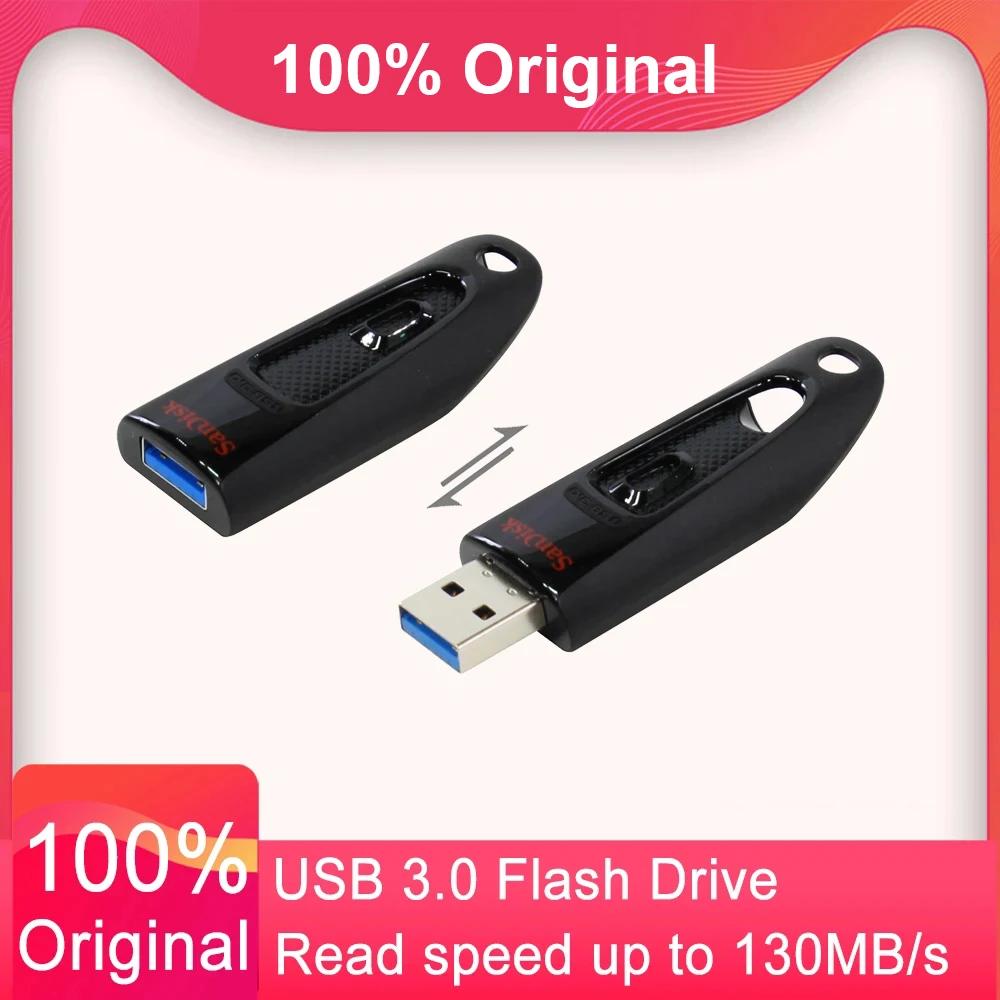 SanDisk Ʈ USB 3.0 ÷ ̺, CZ48 USB ÷ ̺, ִ 130 MB/s ̺,  U ũ, 16GB, 32GB, 64GB, 128GB, 256GB, 512GB